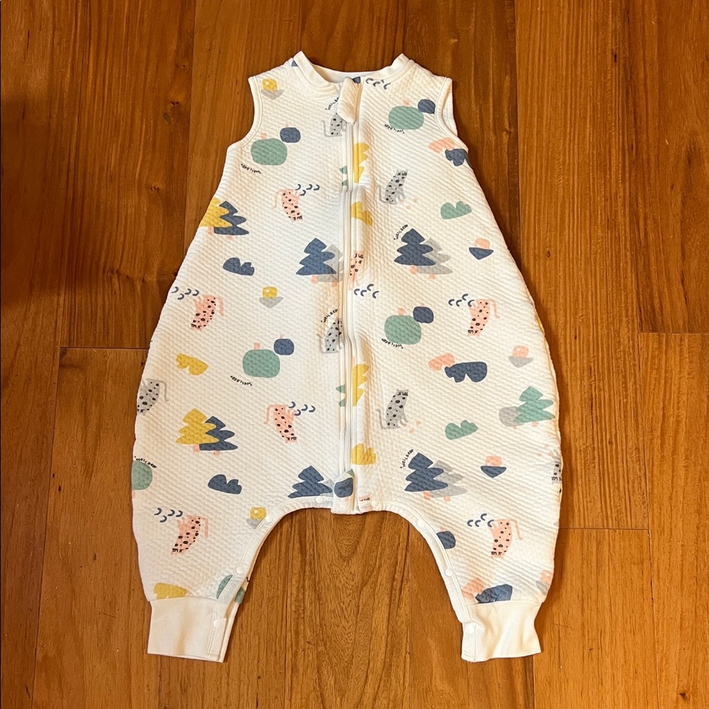 Duomeemoo Baby sleep outfit with Animal Print, ideal for 12M - 18M